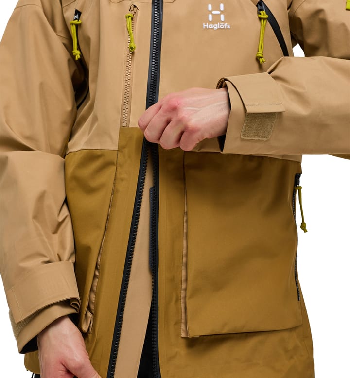 Vassi GTX Jacket Women Sand/Cinnamon Brown Vassi GTX Jacket Women Sand/Cinnamon Brown