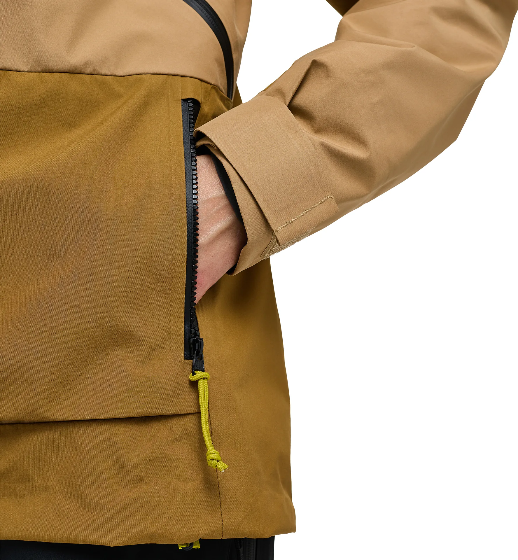 Vassi GTX Jacket Women Sand/Cinnamon Brown