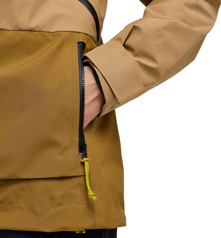 Vassi GTX Jacket Women Sand/Cinnamon Brown Vassi GTX Jacket Women Sand/Cinnamon Brown