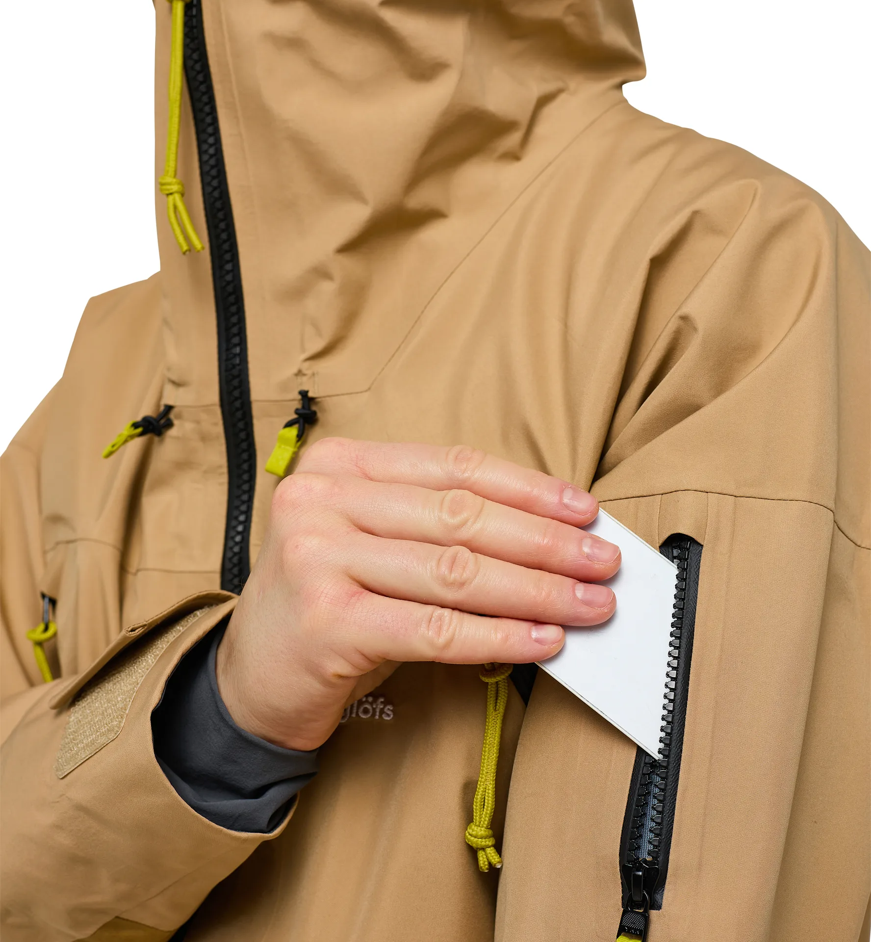 Vassi GTX Jacket Women Sand/Cinnamon Brown