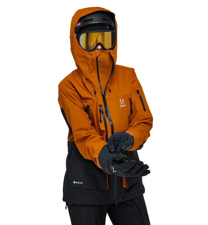 Vassi GTX Jacket Women Golden Brown/True Black Vassi GTX Jacket Women Golden Brown/True Black
