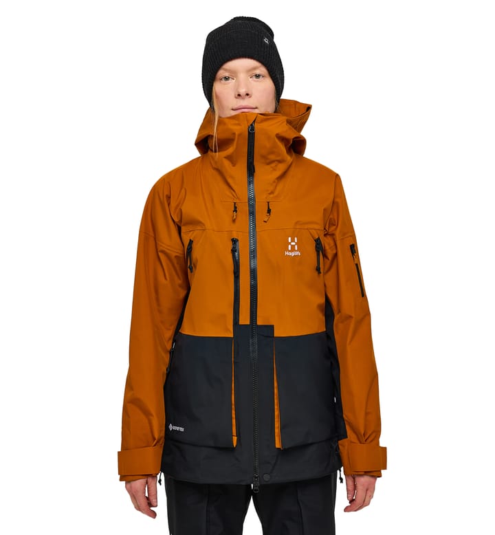 Vassi GTX Jacket Women Golden Brown/True Black Vassi GTX Jacket Women Golden Brown/True Black