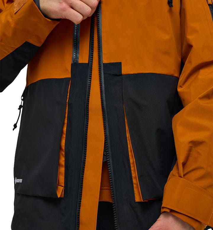 Vassi GTX Jacket Women Golden Brown/True Black Vassi GTX Jacket Women Golden Brown/True Black