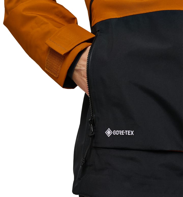Vassi GTX Jacket Women Golden Brown/True Black Vassi GTX Jacket Women Golden Brown/True Black