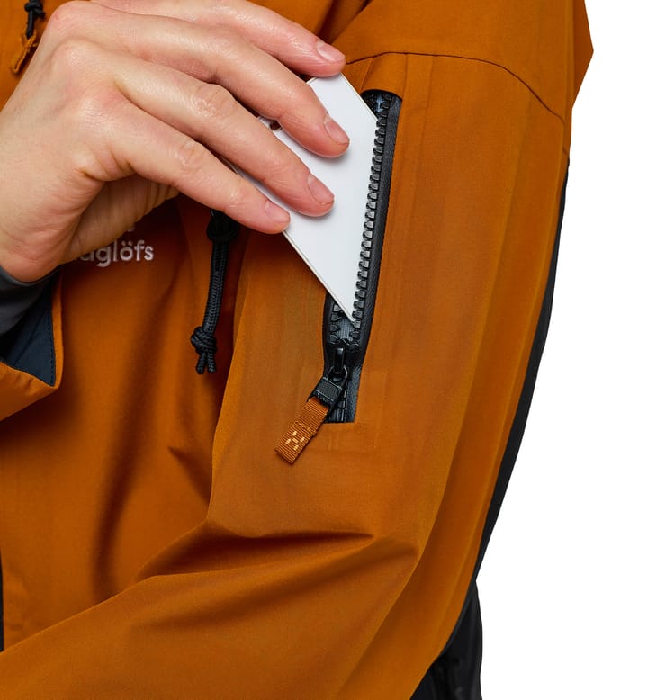 Vassi GTX Jacket Women Golden Brown/True Black Vassi GTX Jacket Women Golden Brown/True Black