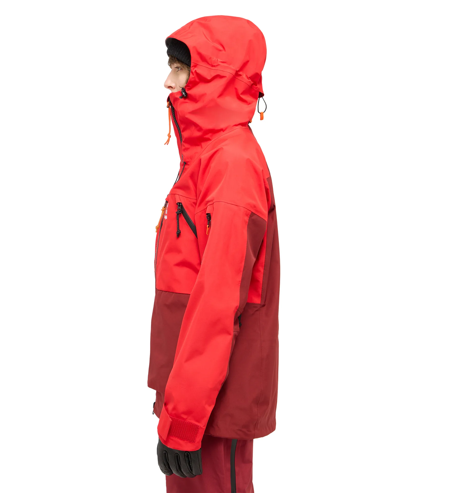 Vassi GTX Jacket Women Bright Red/Carmine Red