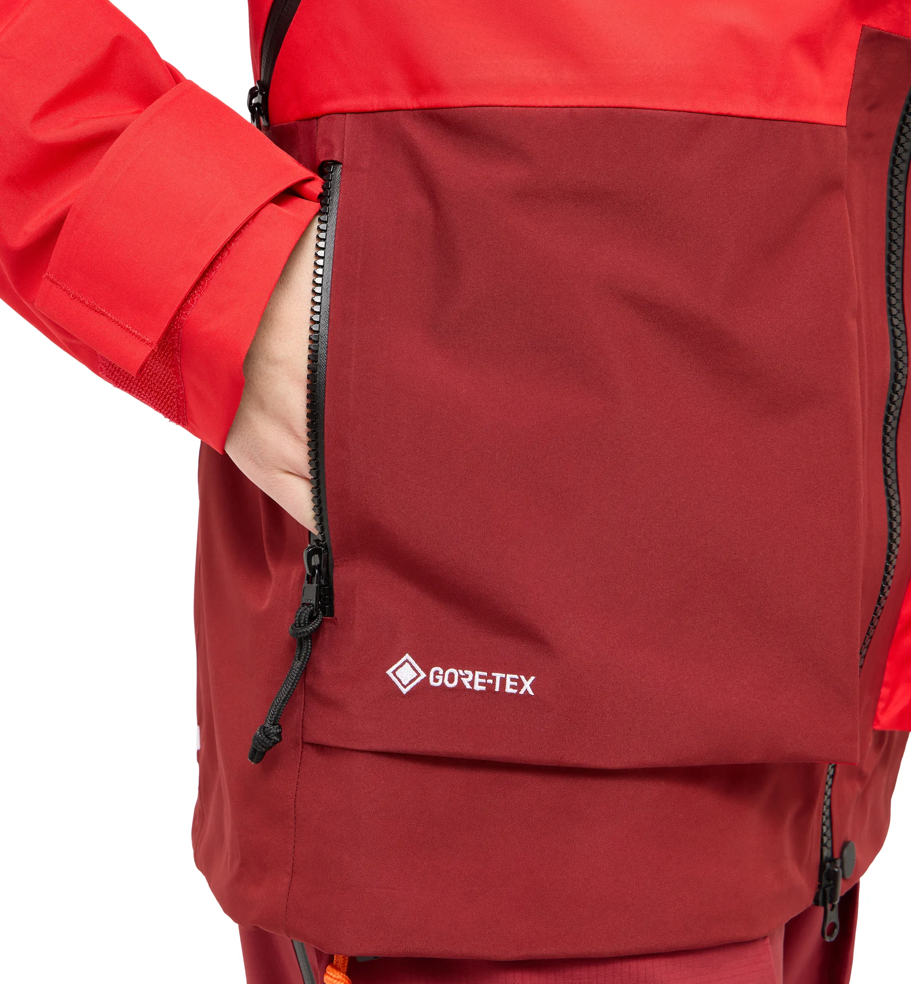 Vassi GTX Jacket Women Bright Red/Carmine Red