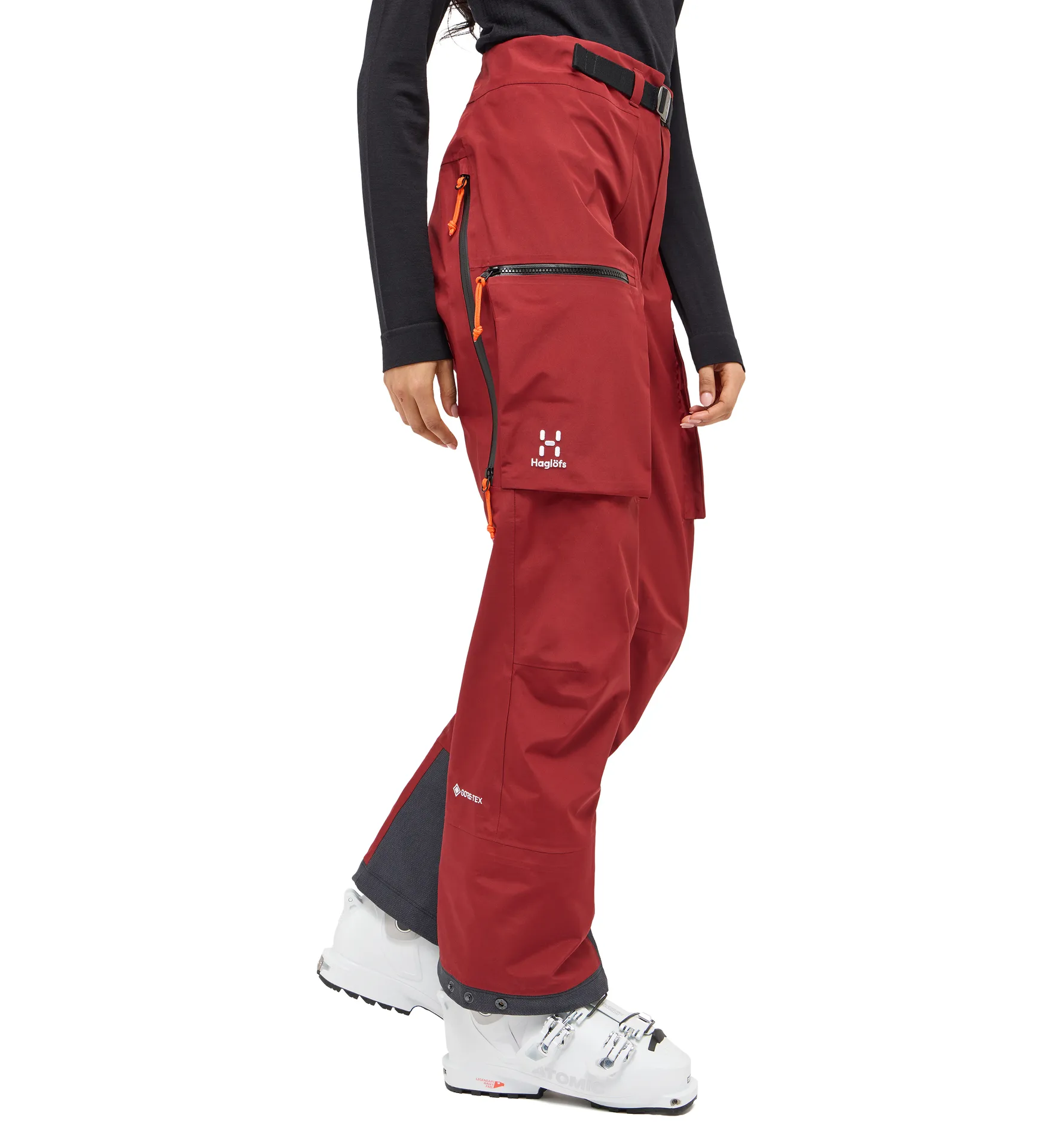 Vassi GTX Pant Women Carmine Red
