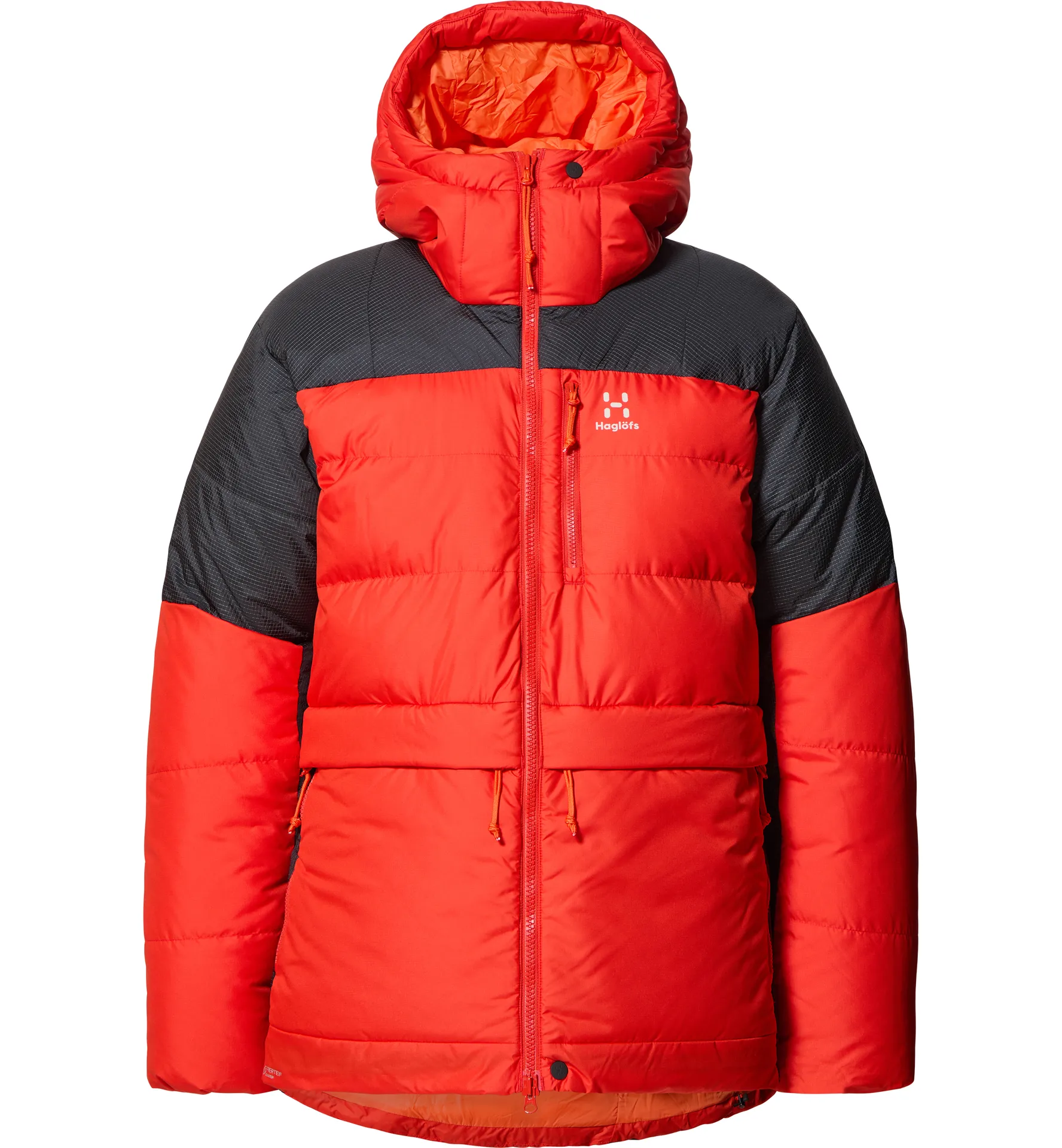 Riksgränsen Down 850 Hood Men Habanero/True Black