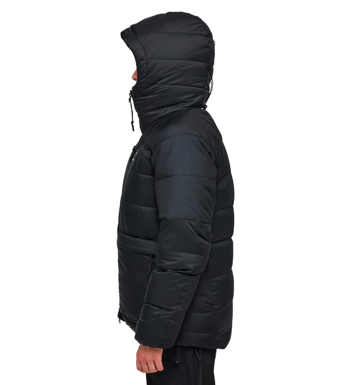 Riksgränsen Down 850 Hood Women True Black