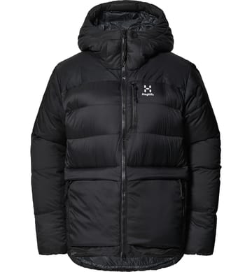 Riksgränsen Down 850 Hood Women True Black