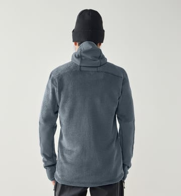 Vassi Mid Hood Men Steel Blue