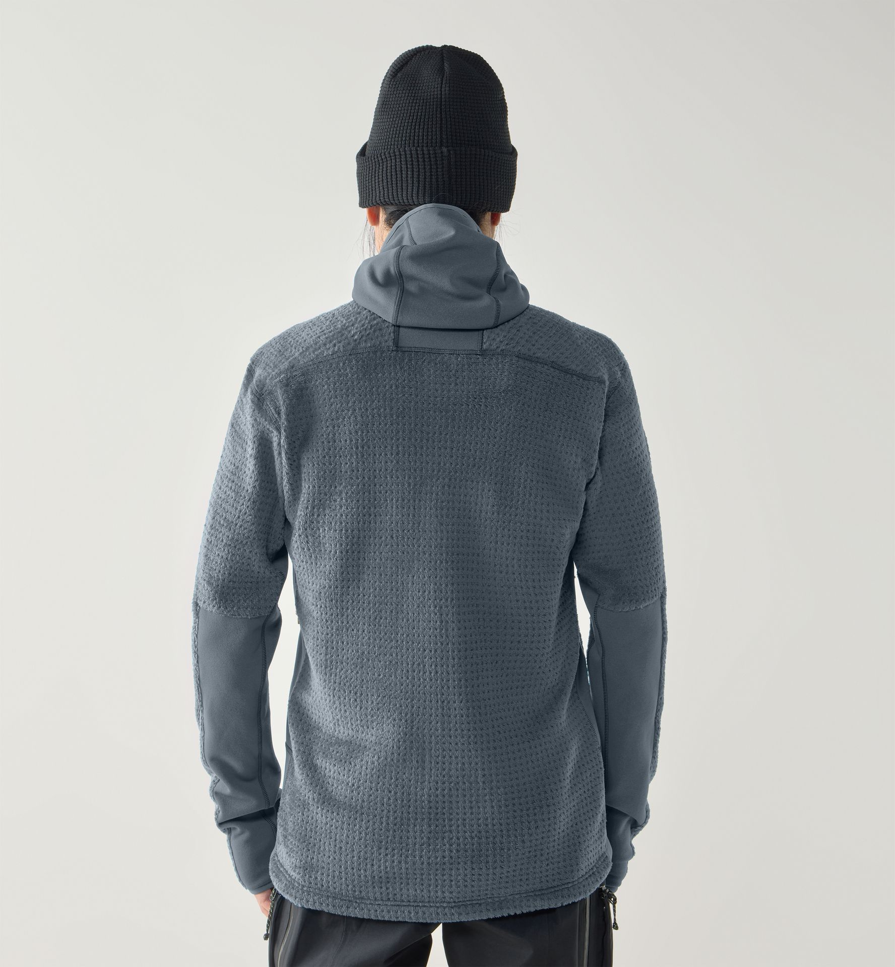 Vassi Mid Hood Men Steel Blue