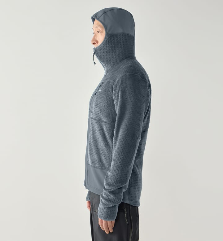 Vassi Mid Hood Men Steel Blue