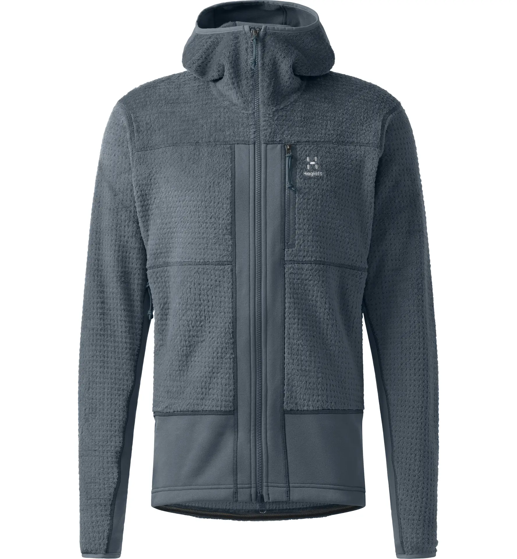 Vassi Mid Hood Men Steel Blue