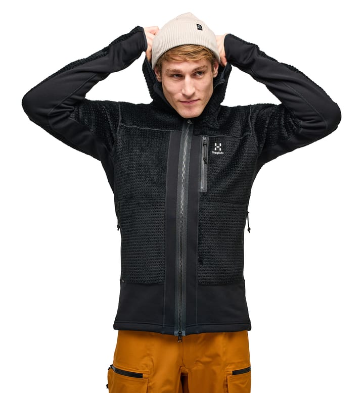 Vassi Mid Hood Men True Black