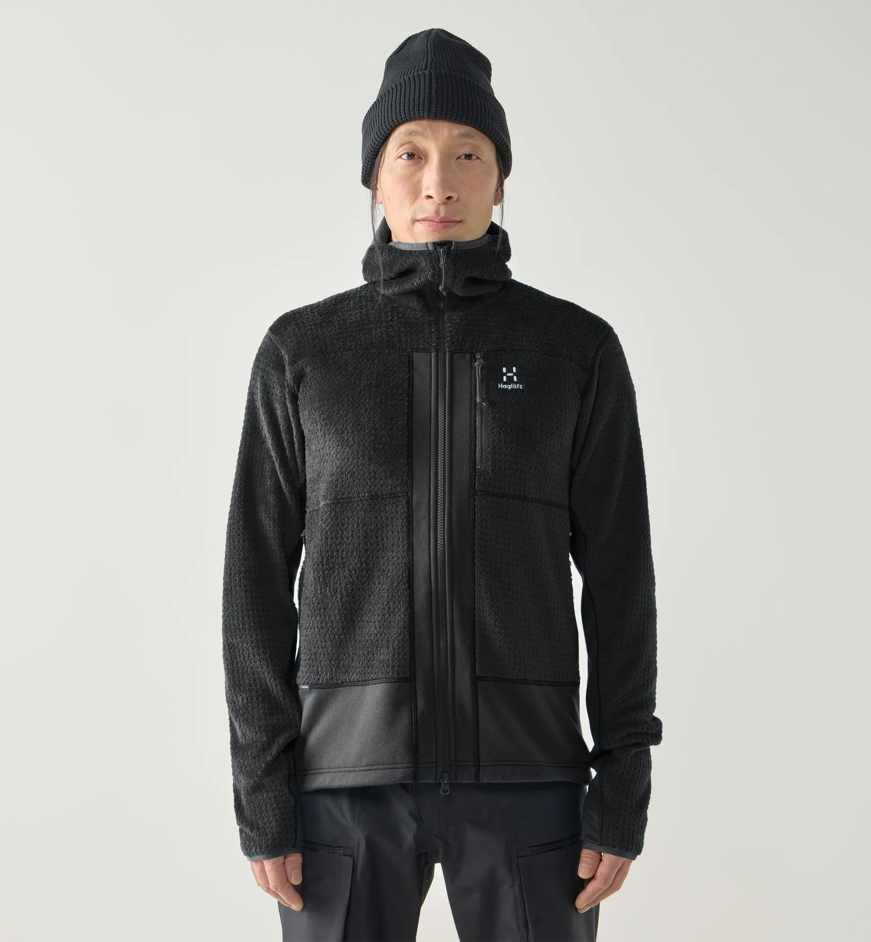 Haglöfs Vassi Mid Hood Men True Black - Herren - M