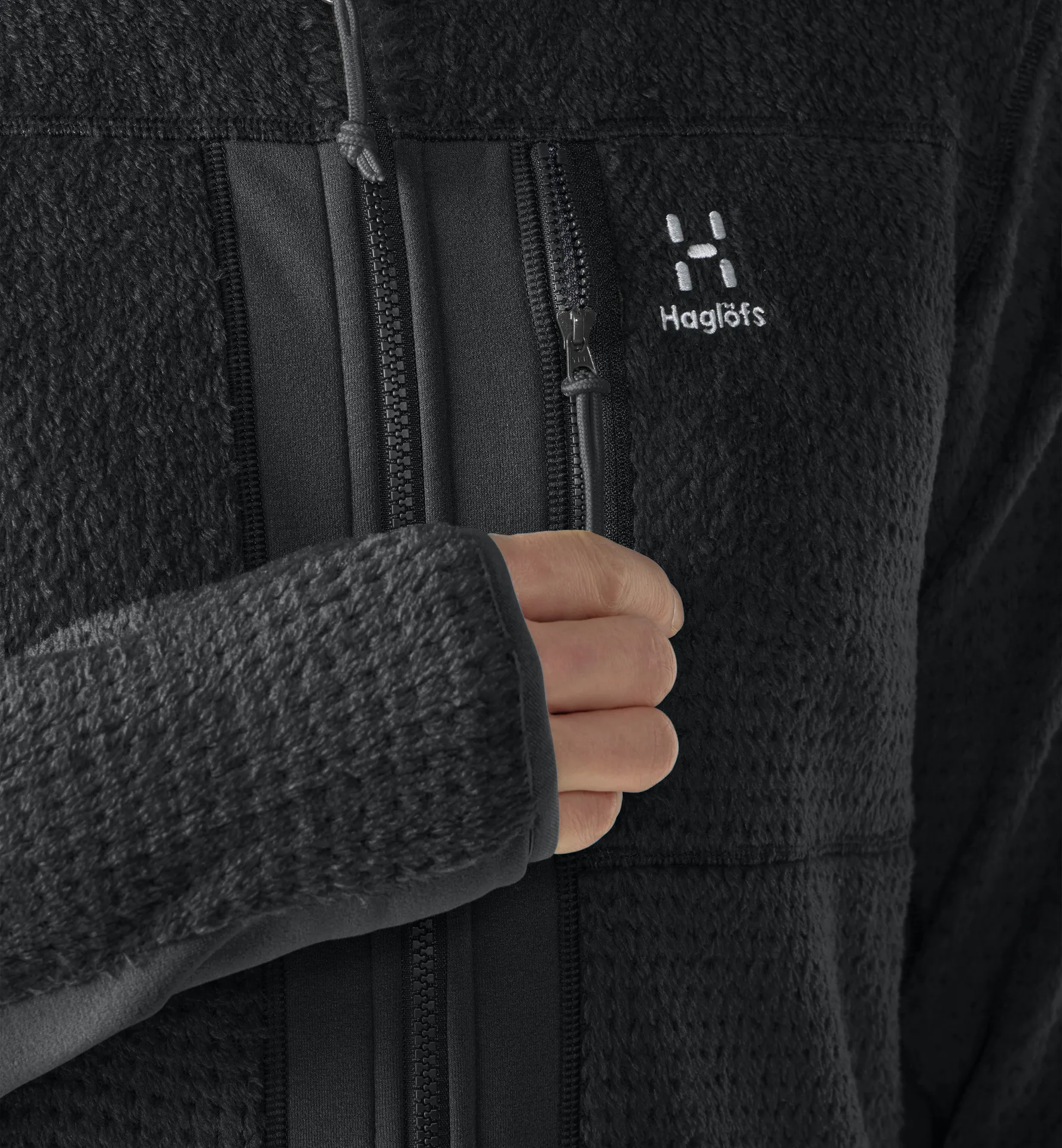 Vassi Mid Hood Men True Black