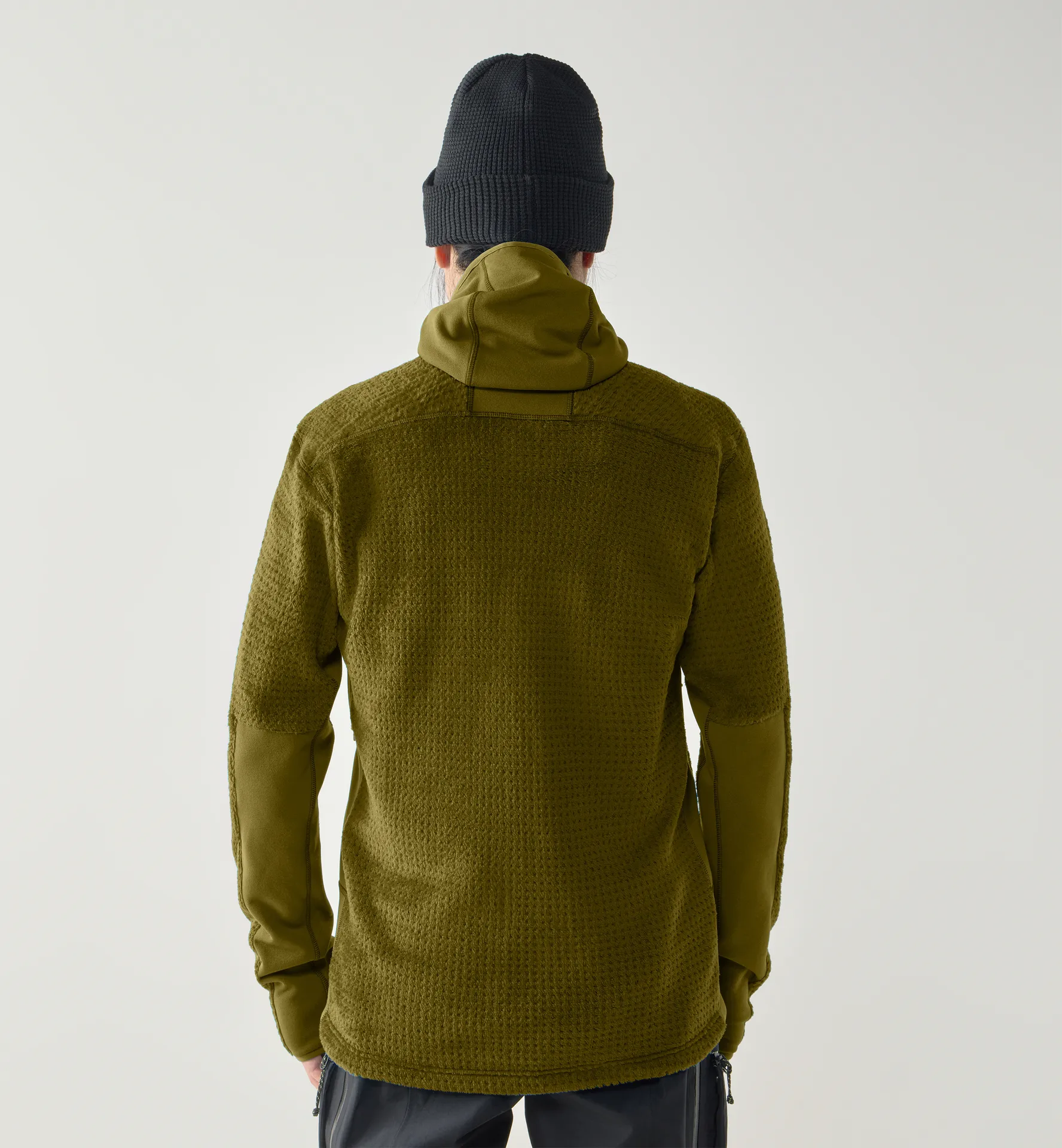Vassi Mid Hood Men Olive Green