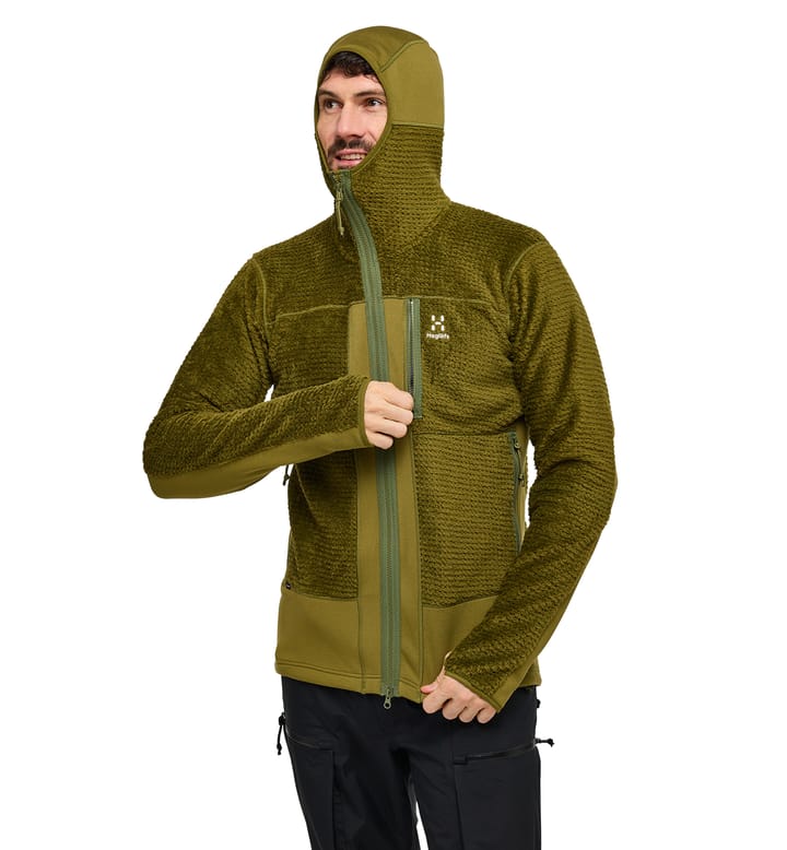 Vassi Mid Hood Men Olive Green