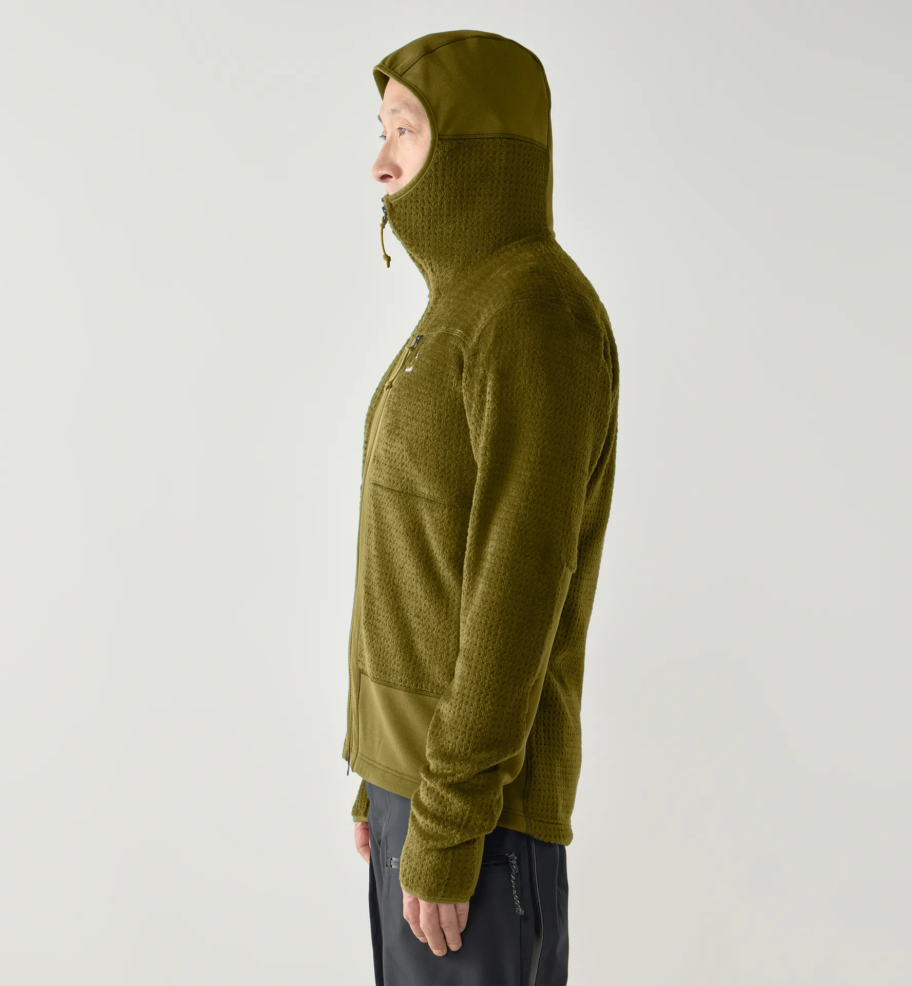 Vassi Mid Hood Men Olive Green