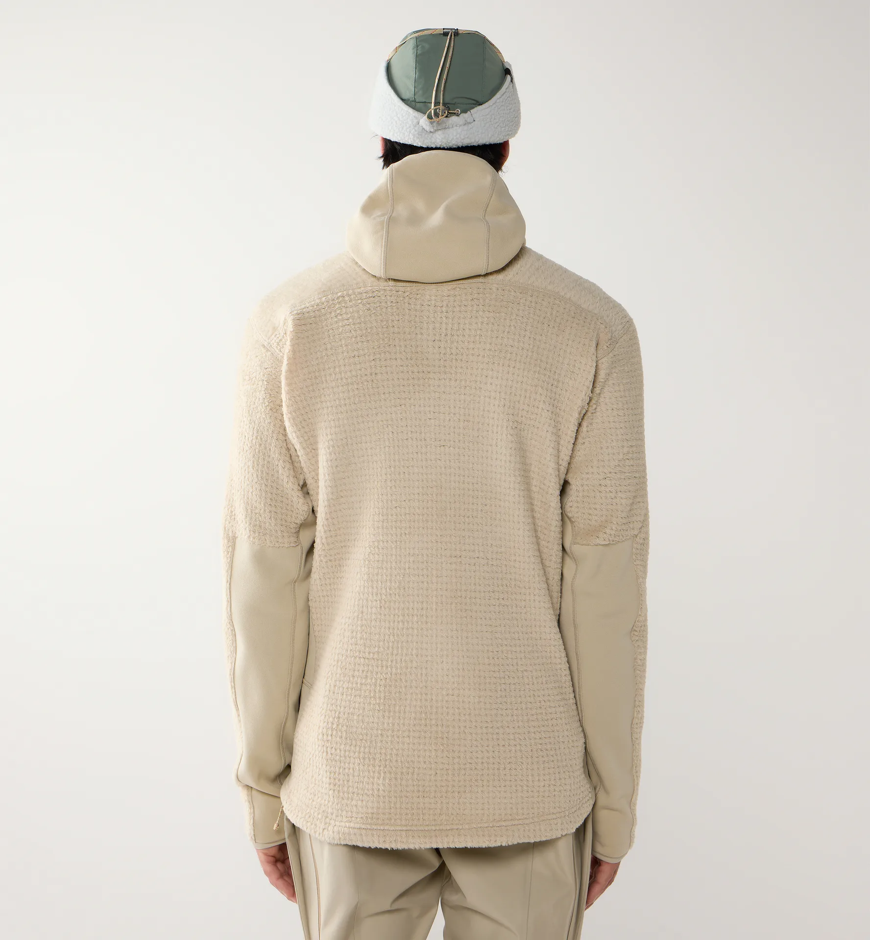 Vassi Mid Hood Men Chalk Beige