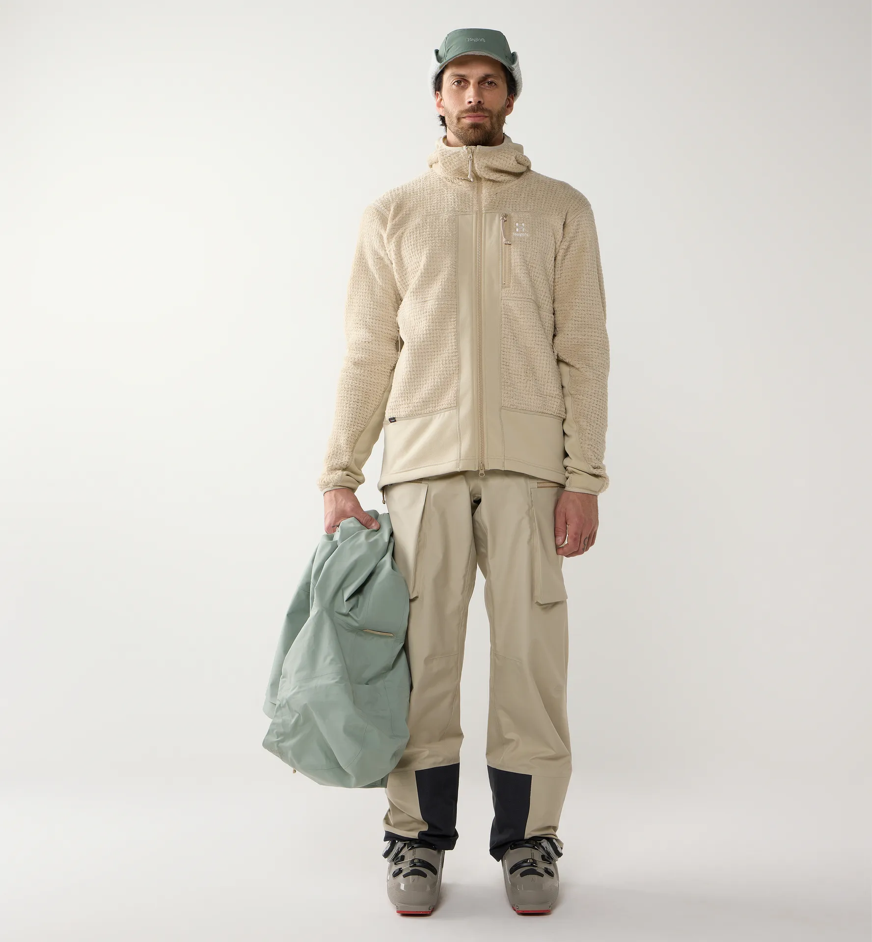 Vassi Mid Hood Men Chalk Beige