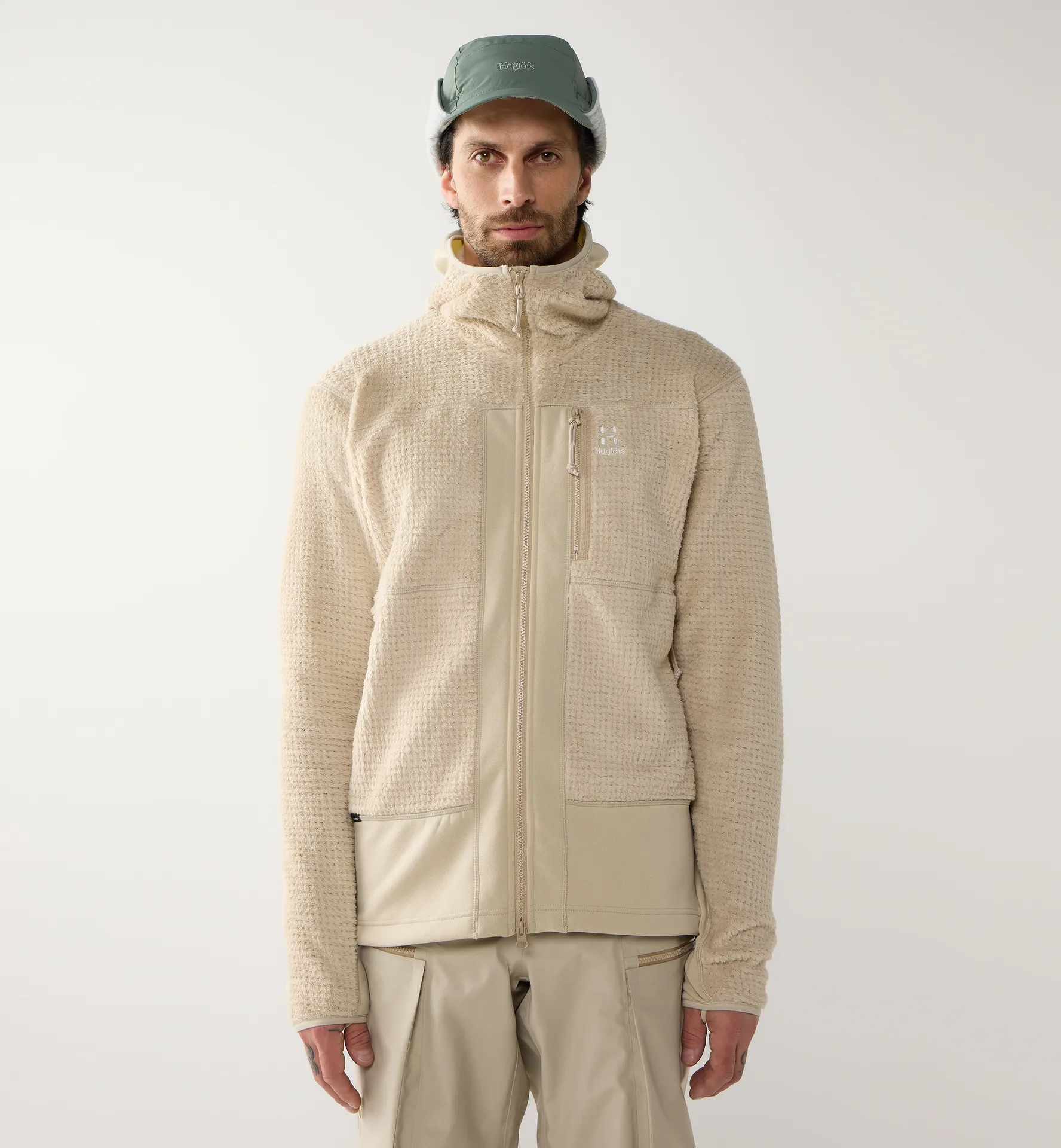 Vassi Mid Hood Men Chalk Beige