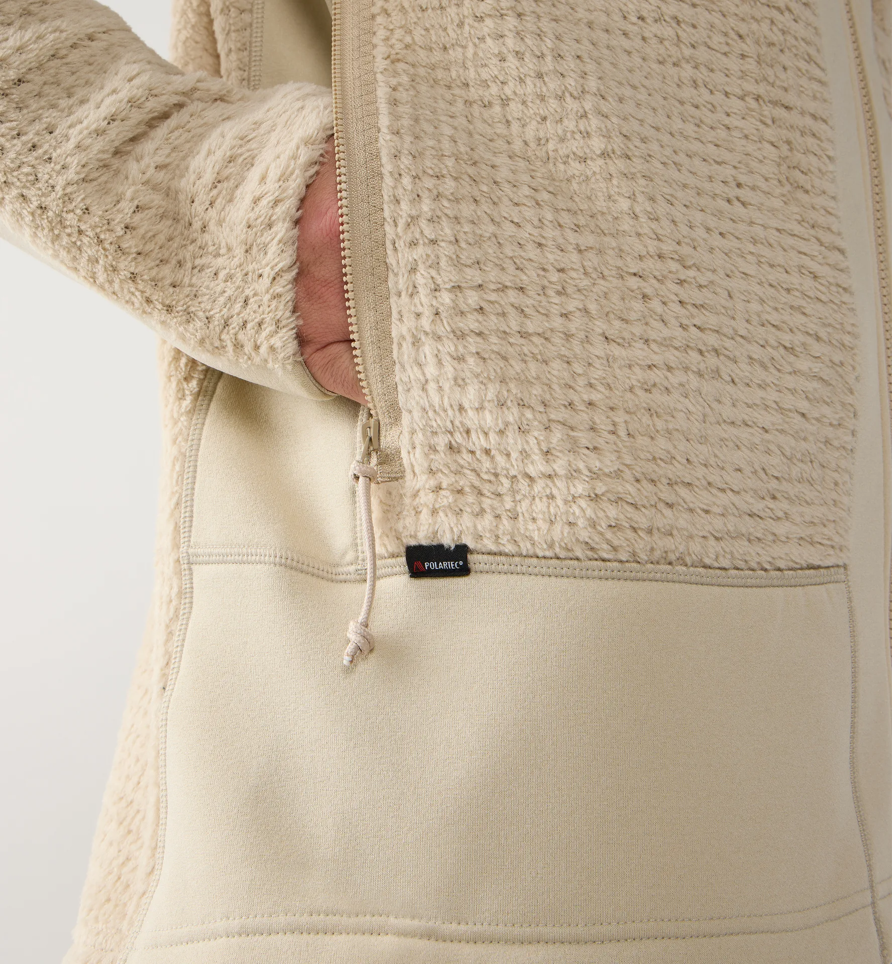 Vassi Mid Hood Men Chalk Beige