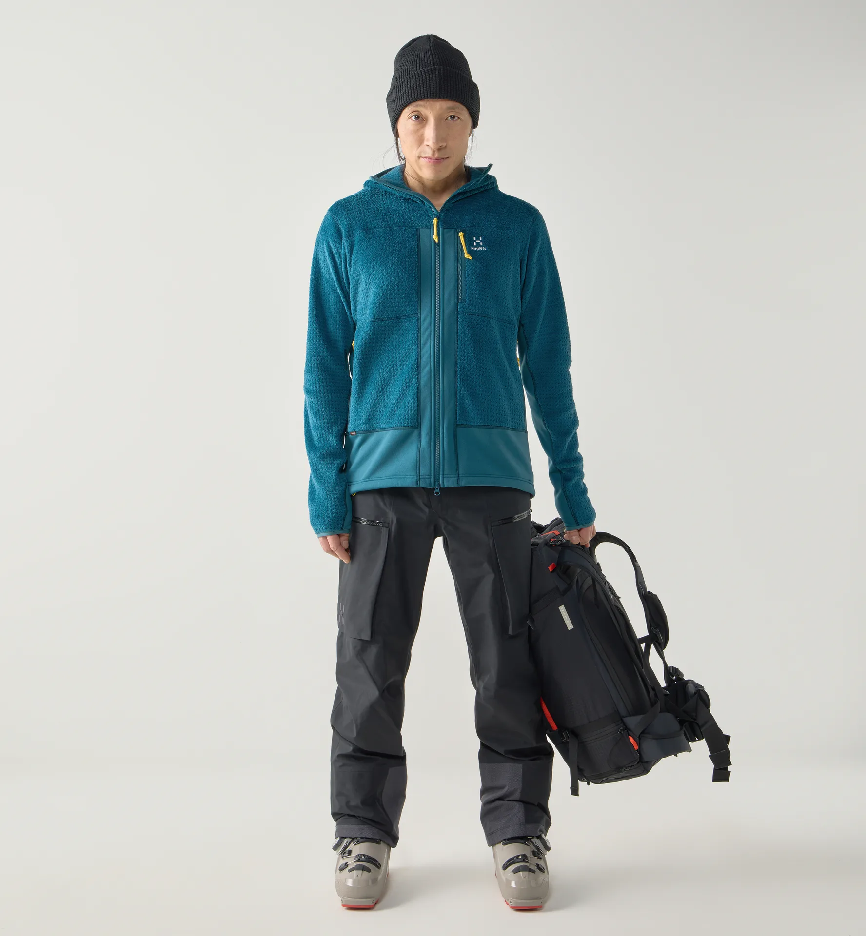 Vassi Mid Hood Men Deep Teal