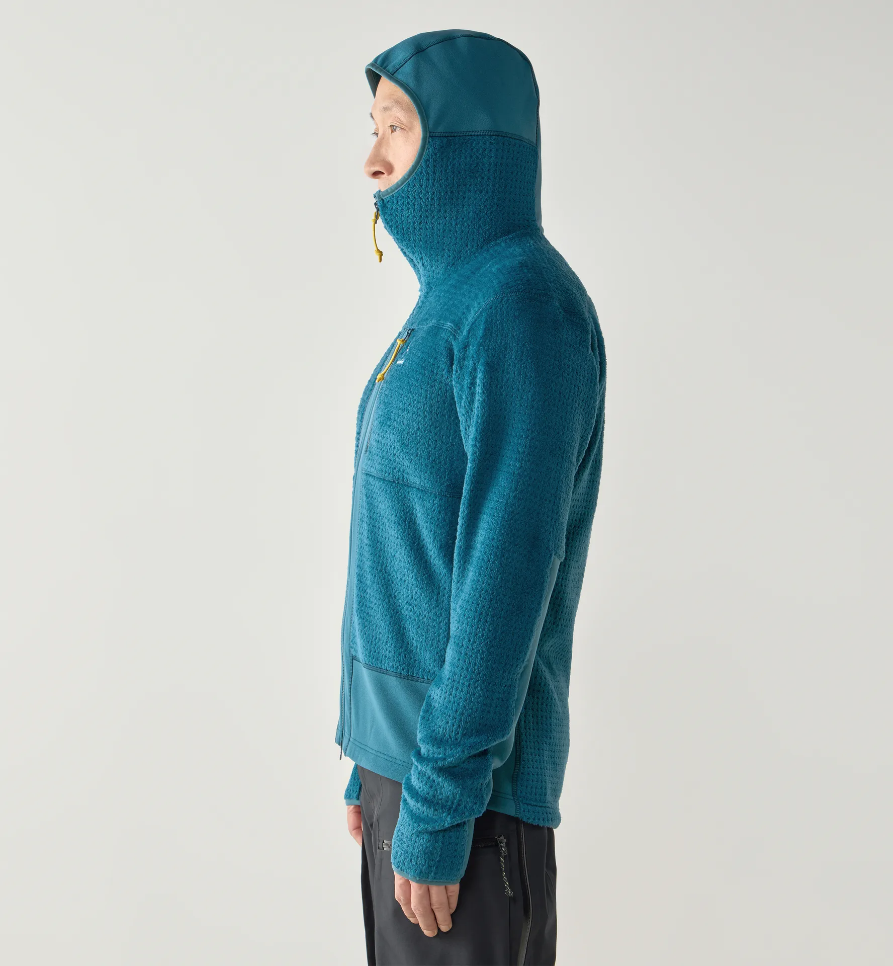 Vassi Mid Hood Men Deep Teal