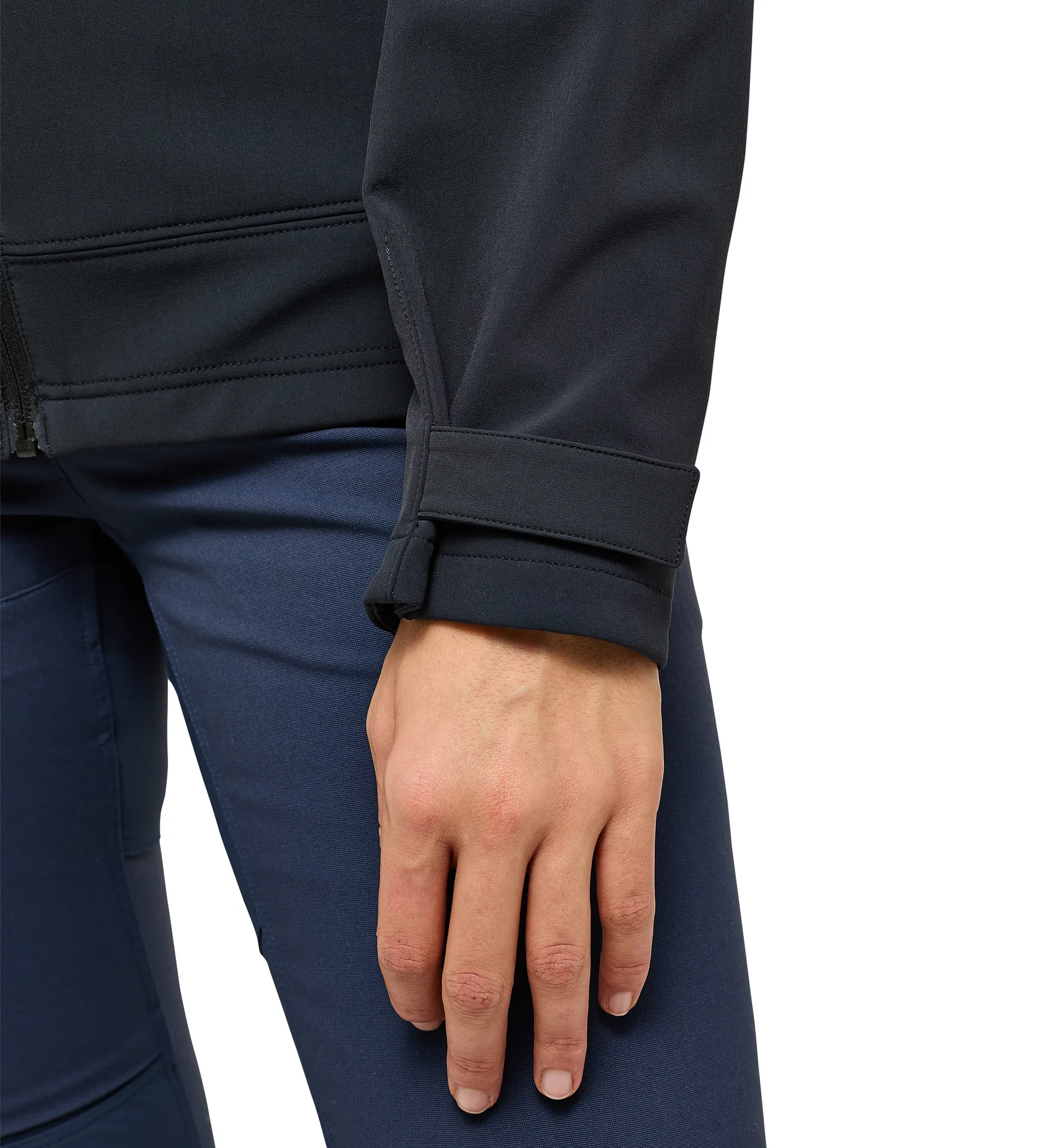 Chilly Softshell Hood Women True Black