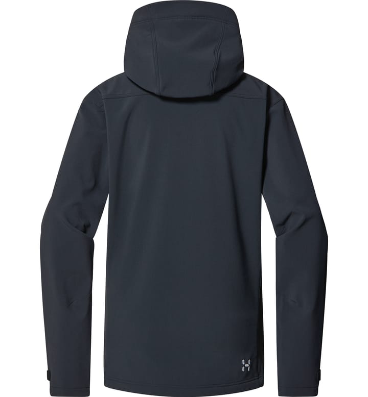 Chilly Softshell Hood Women True Black Chilly Softshell Hood Women True Black