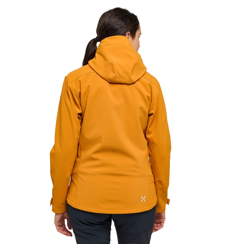 Chilly Softshell Hood Women Desert Yellow Chilly Softshell Hood Women Desert Yellow