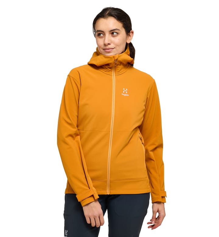 Chilly Softshell Hood Women Desert Yellow Chilly Softshell Hood Women Desert Yellow