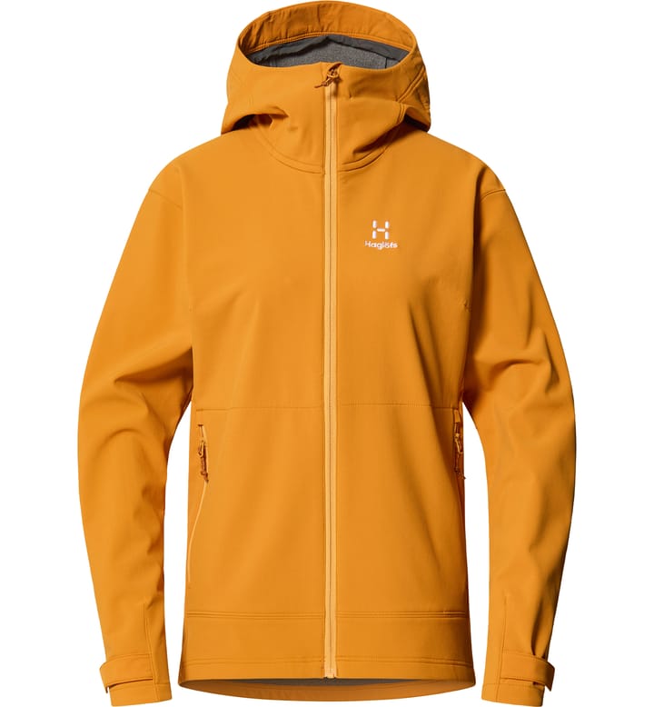 Chilly Softshell Hood Women Desert Yellow Chilly Softshell Hood Women Desert Yellow