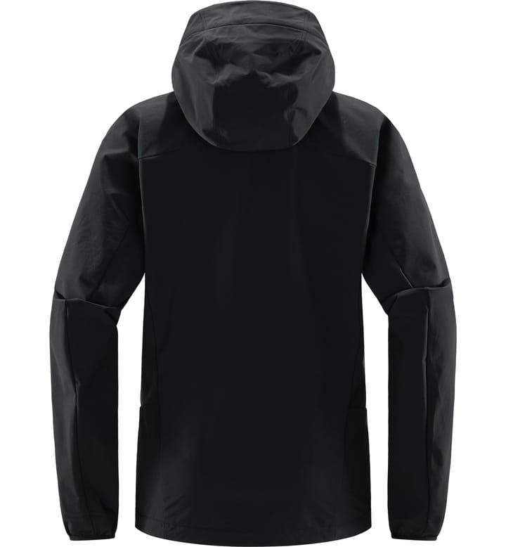 Move Softshell Hood Women True Black