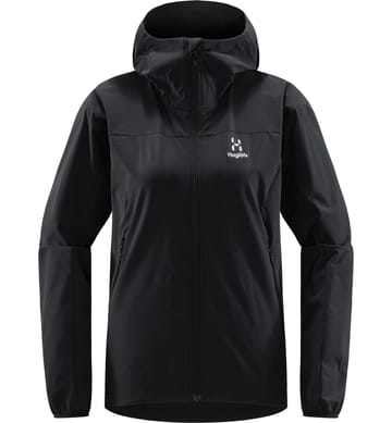 Move Softshell Hood Women True Black