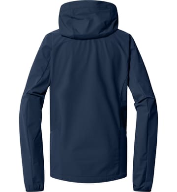 Move Softshell Hood Women Tarn Blue