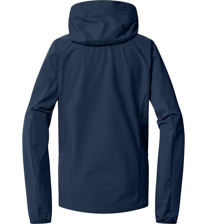 Move Softshell Hood Women Tarn Blue