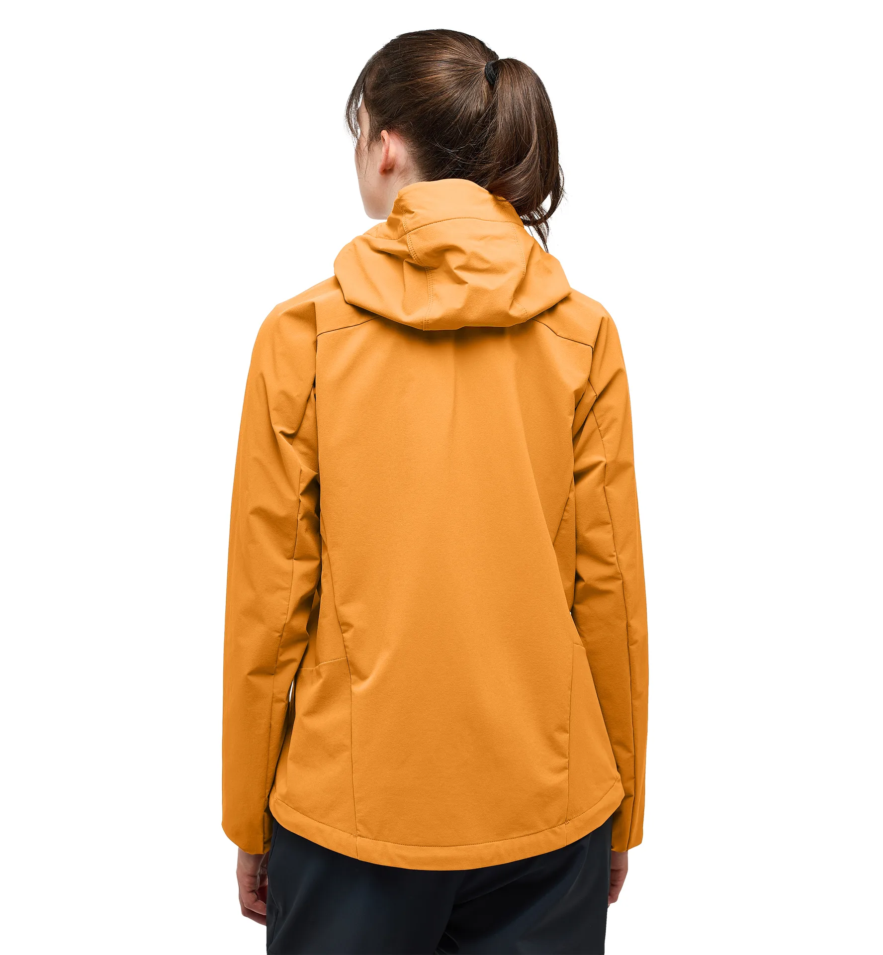 Move Softshell Hood Women Desert Yellow
