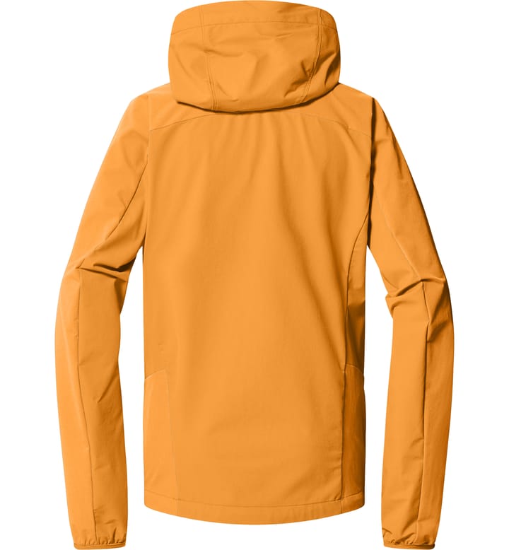 Move Softshell Hood Women Desert Yellow