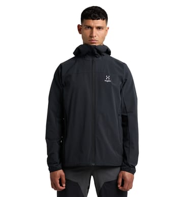 Move Softshell Hood Men True Black