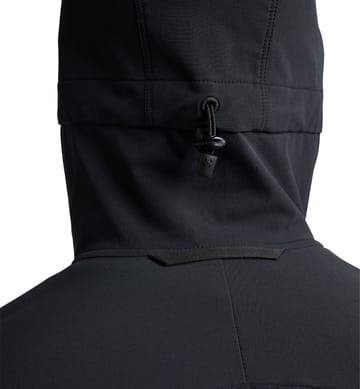 Move Softshell Hood Men True Black