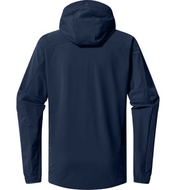 Move Softshell Hood Men Tarn Blue