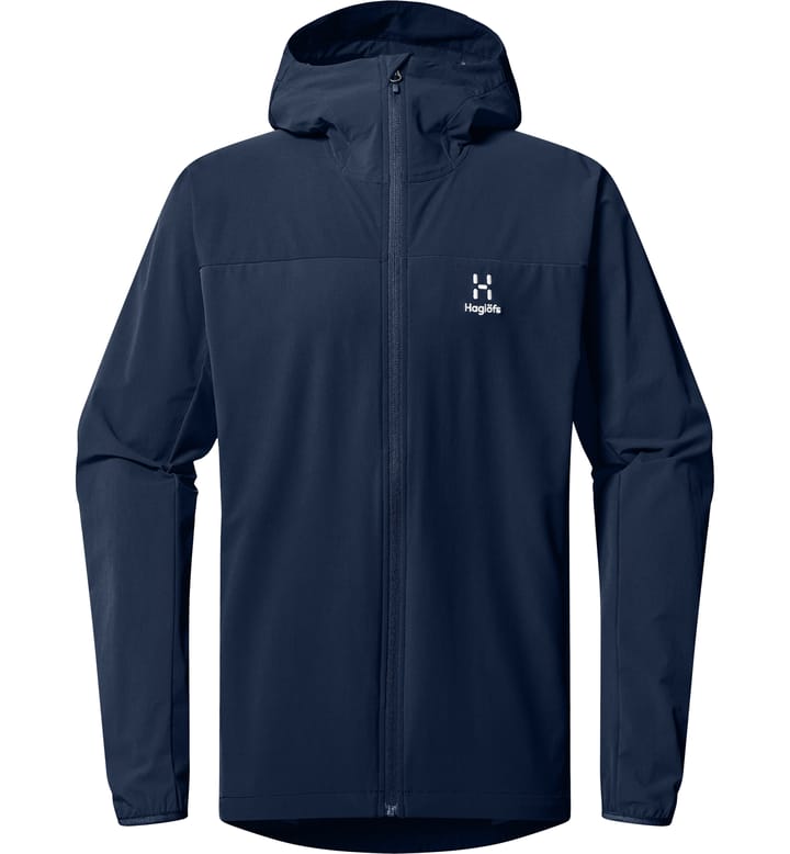 Move Softshell Hood Men Tarn Blue