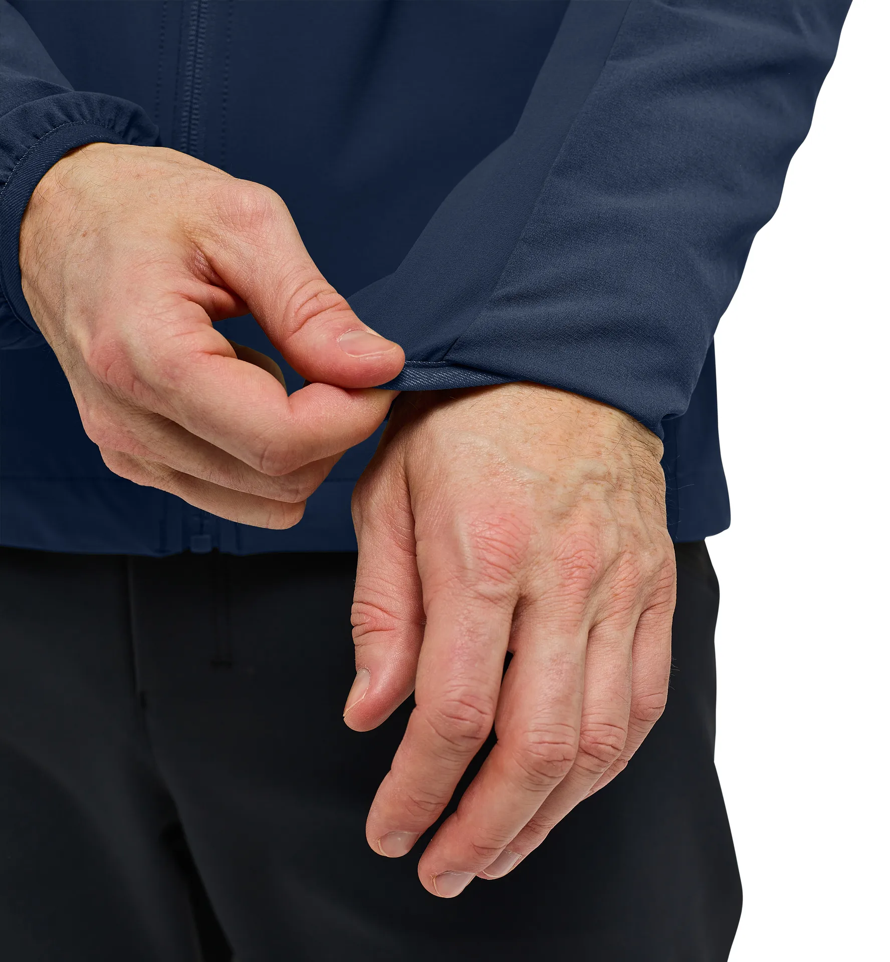 Move Softshell Hood Men Tarn Blue