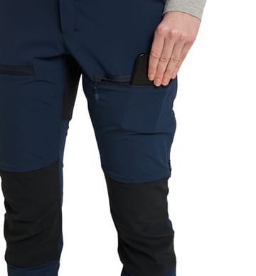 Rugged Slim Pant Women Tarn blue/True black