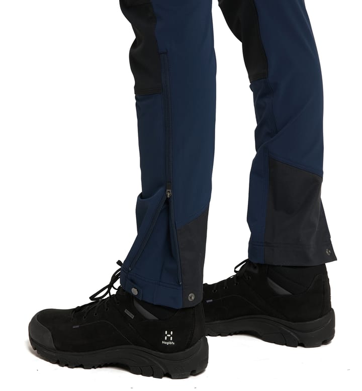 Rugged Slim Pant Women Tarn blue/True black