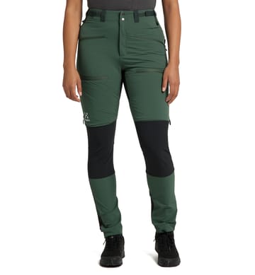 Rugged Slim Pant Women Fjell green/True black